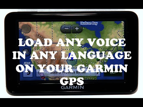 how do i get to download voices for garmin gps